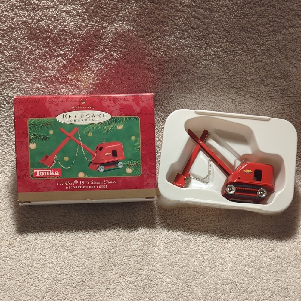 Hallmark Keepsake Ornament Tonka 1955 Steam Shovel